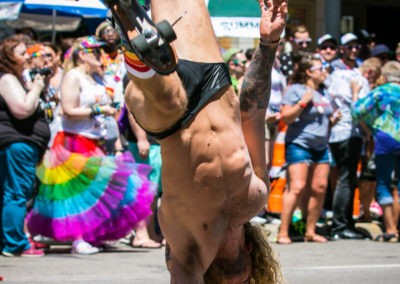 Roller Skater- Enticing Entertainment- Pride Parade Minneapolis