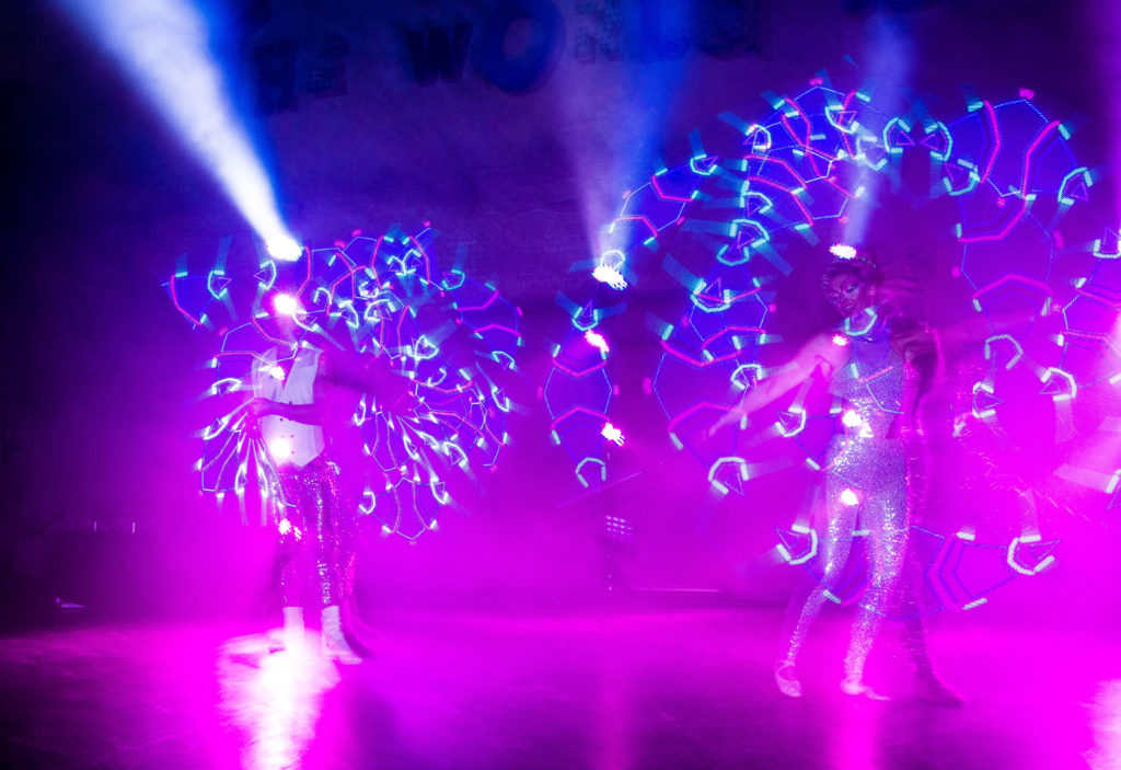 LED Poi Dancer- Enticing Entertainment- SLW Holiday Party